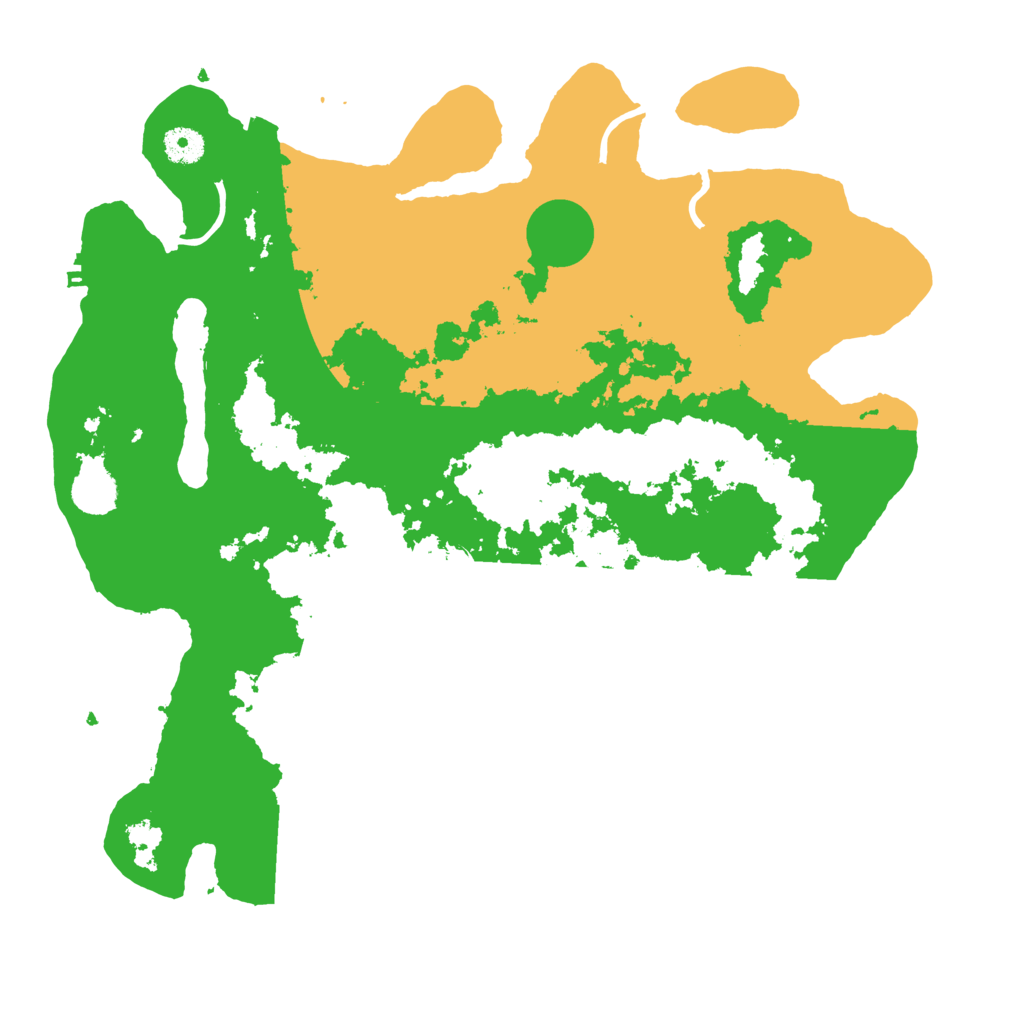 Biome Rust Map: Procedural Map, Size: 4000, Seed: 3299