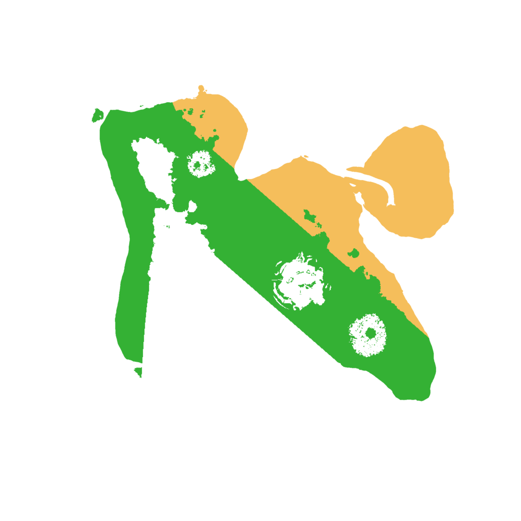 Biome Rust Map: Procedural Map, Size: 2000, Seed: 8502413