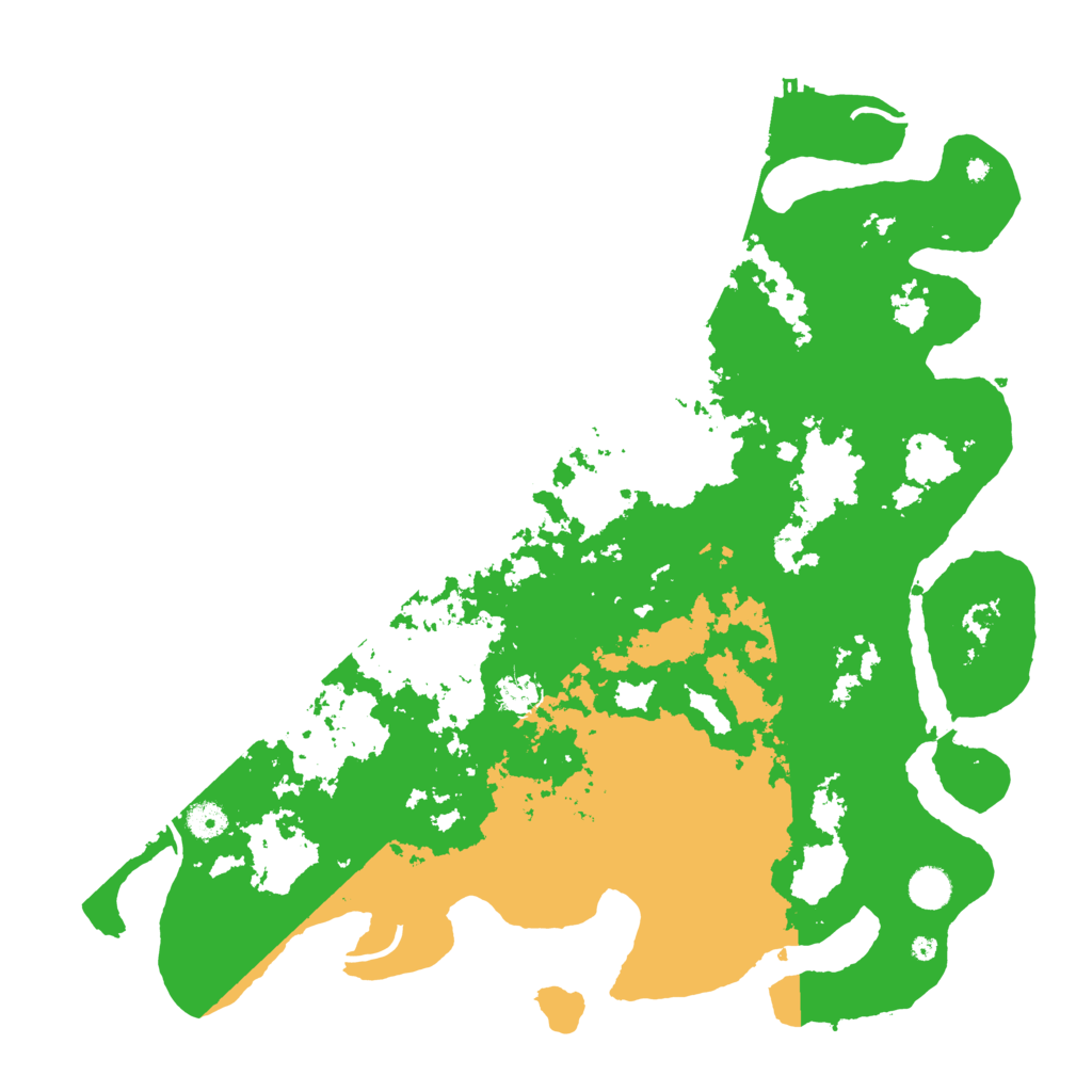 Biome Rust Map: Procedural Map, Size: 4500, Seed: 740061080