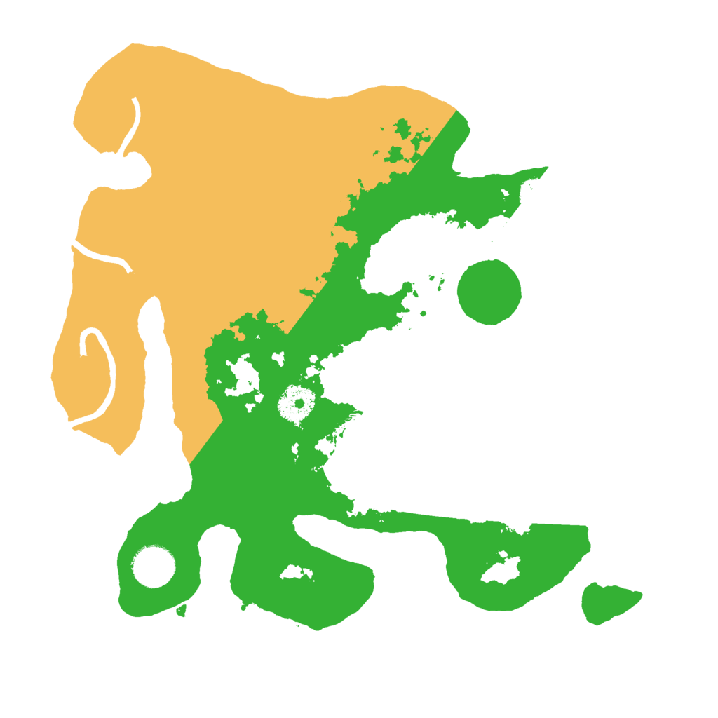 Biome Rust Map: Procedural Map, Size: 3000, Seed: 5796130