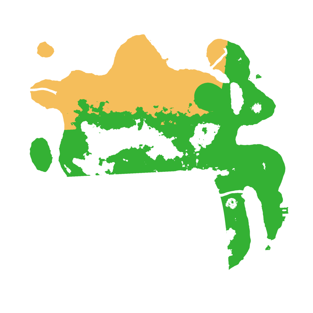 Biome Rust Map: Procedural Map, Size: 3000, Seed: 1453