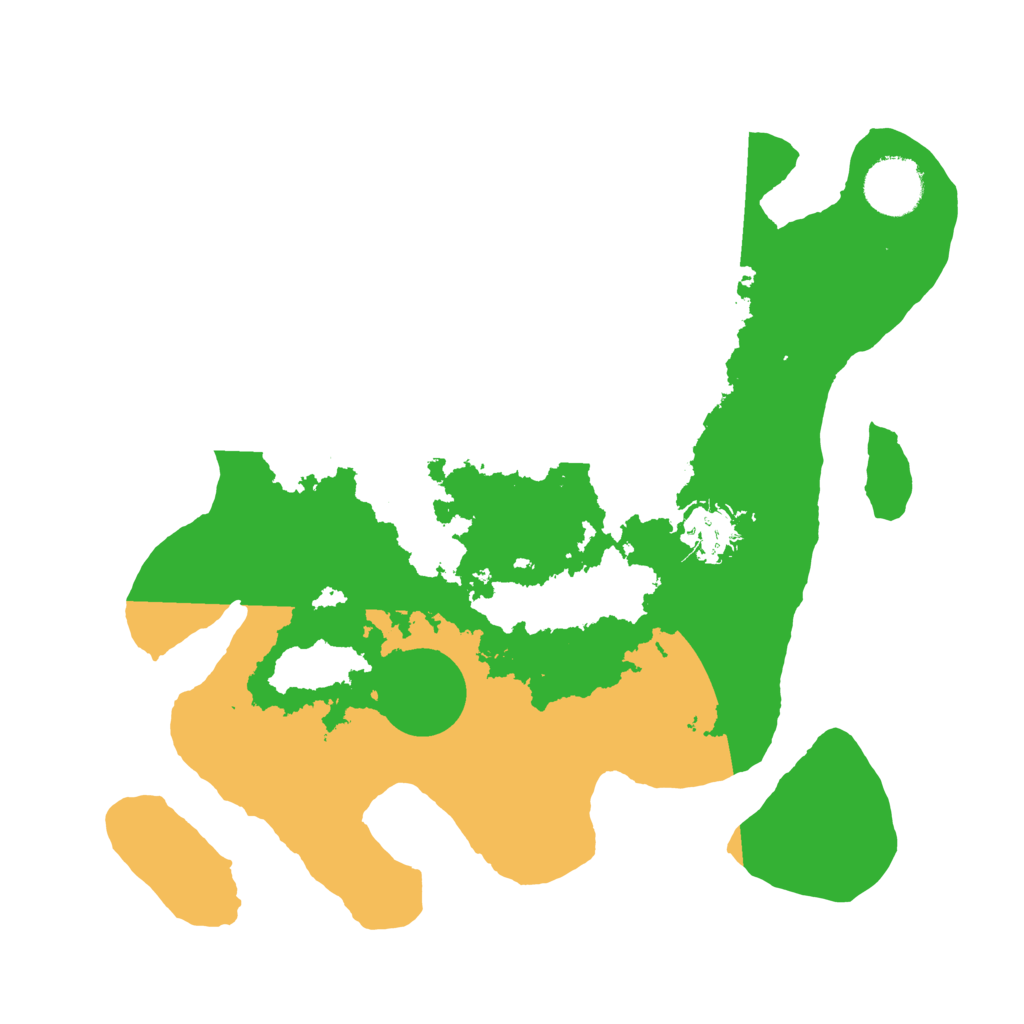 Biome Rust Map: Barren, Size: 3100, Seed: 899419740