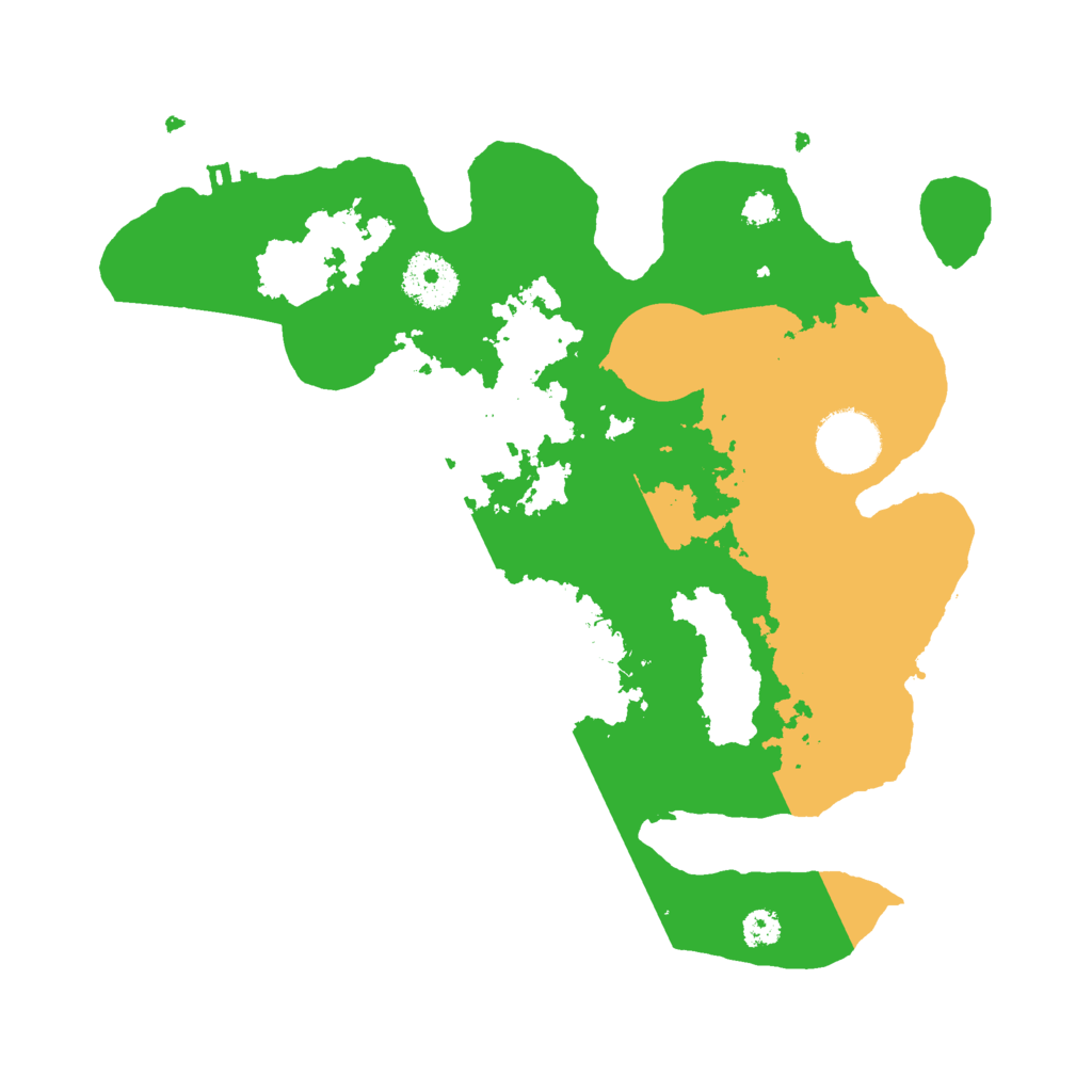 Biome Rust Map: Procedural Map, Size: 3000, Seed: 2553658