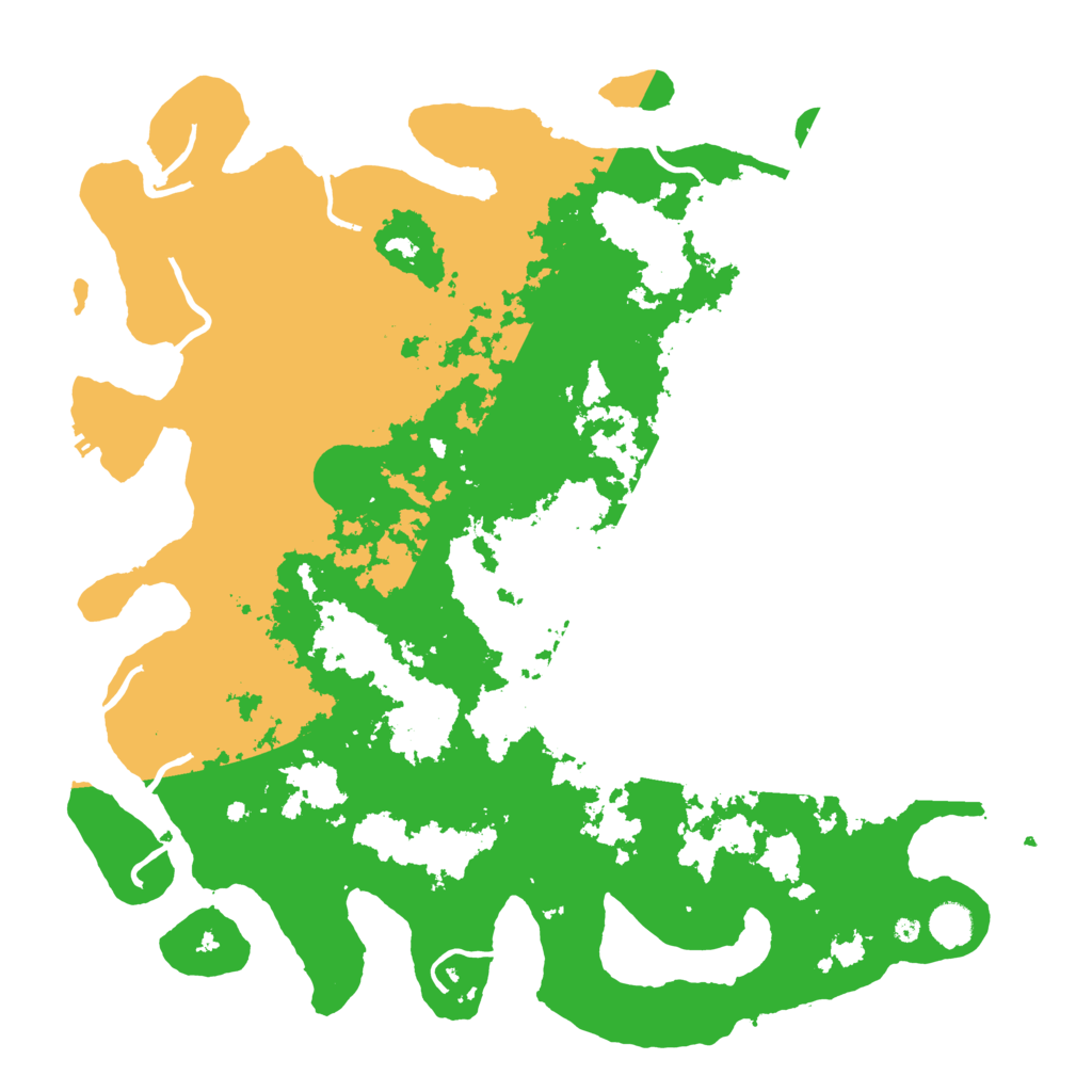 Biome Rust Map: Procedural Map, Size: 4499, Seed: 22469225