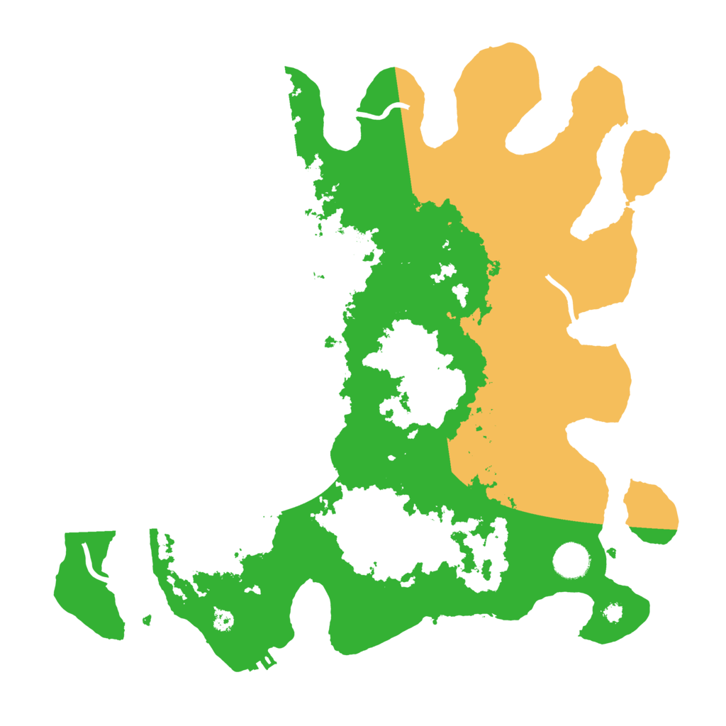 Biome Rust Map: Procedural Map, Size: 3530, Seed: 26593376