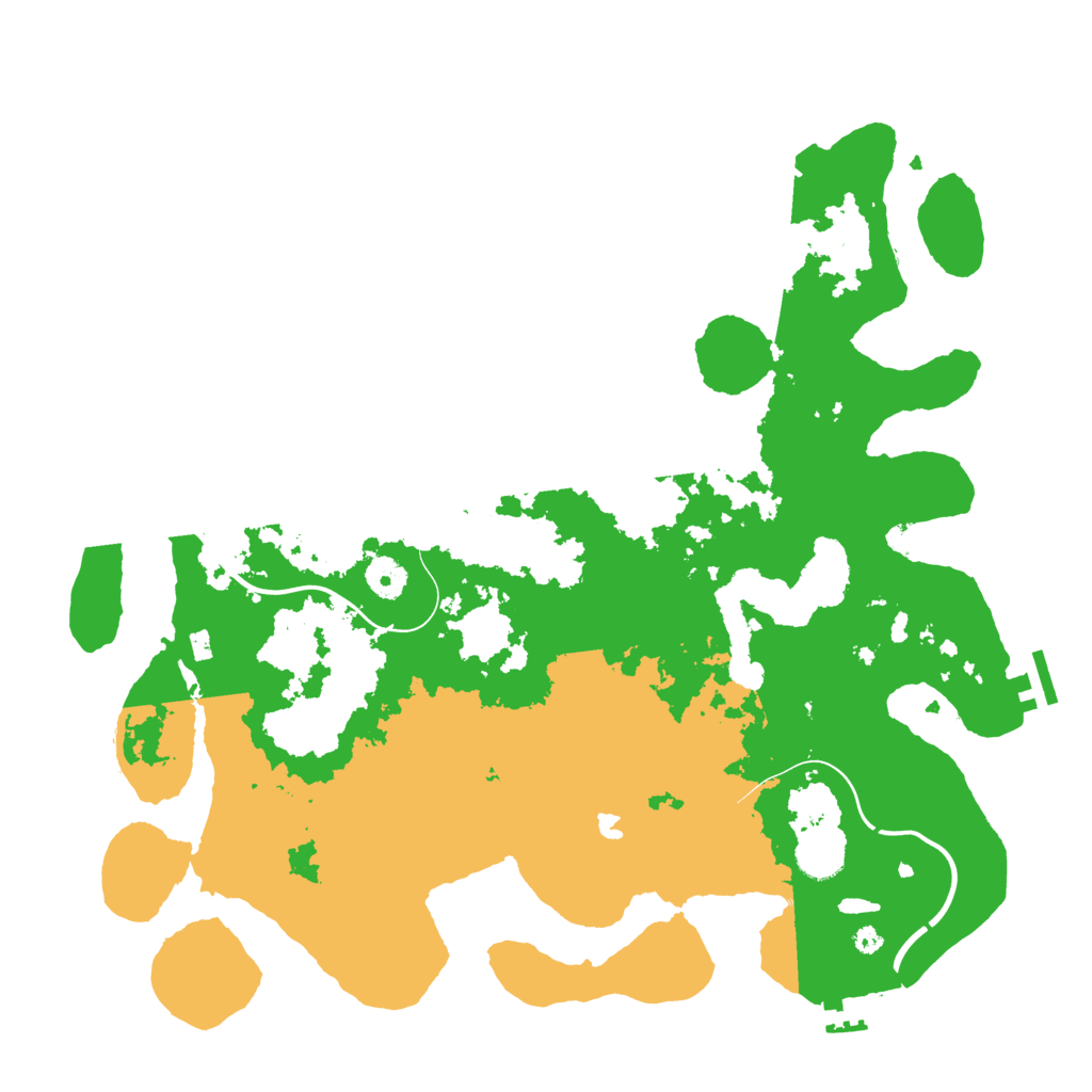 Biome Rust Map: Procedural Map, Size: 4000, Seed: 537551839