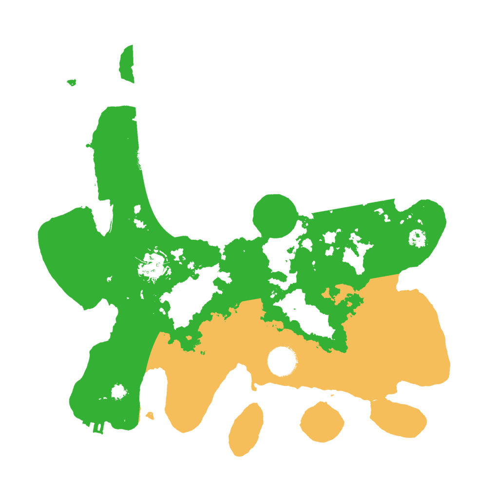 Biome Rust Map: Procedural Map, Size: 3000, Seed: 3789