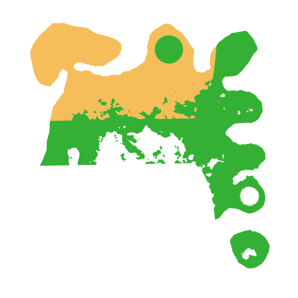 Biome Rust Map: Barren, Size: 2800, Seed: 517287309