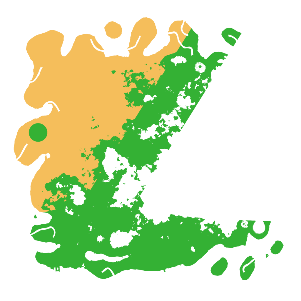 Biome Rust Map: Procedural Map, Size: 4300, Seed: 1594461926