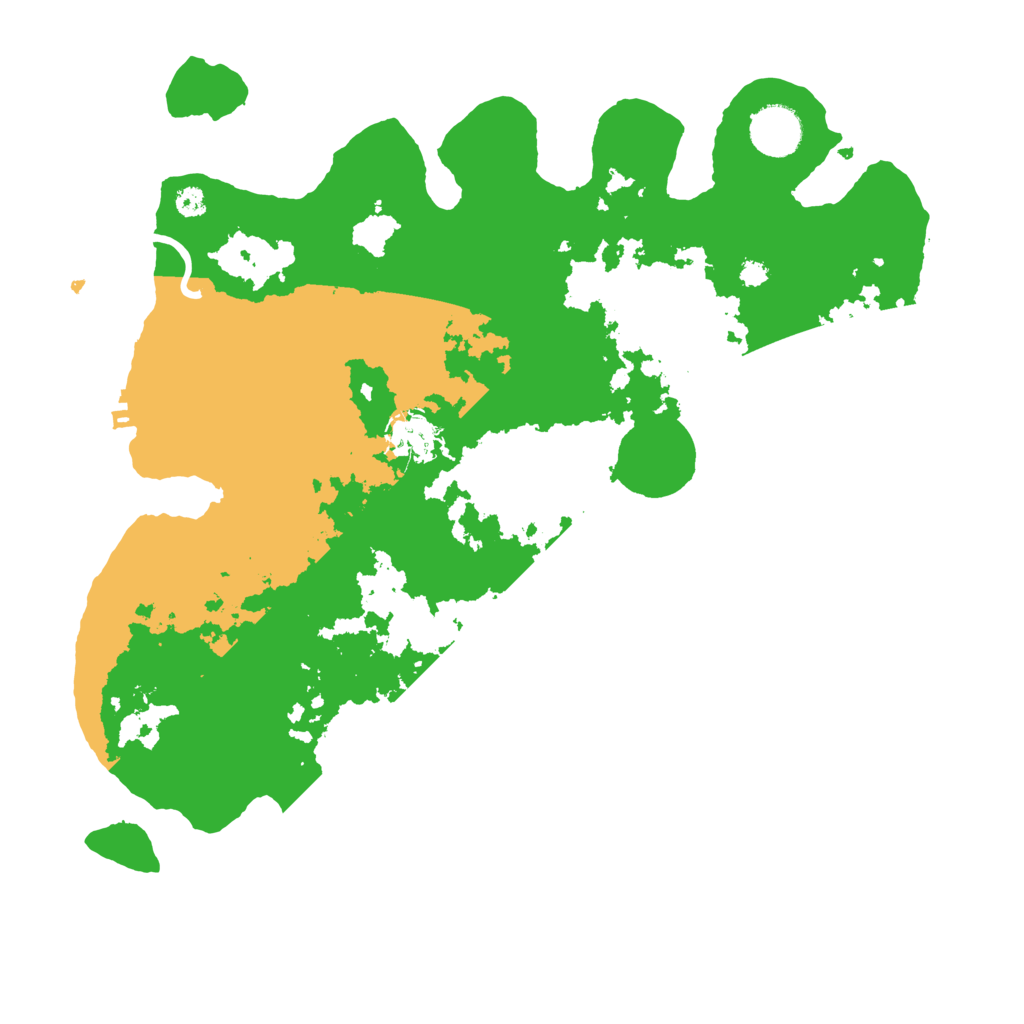 Biome Rust Map: Procedural Map, Size: 3500, Seed: 10062022