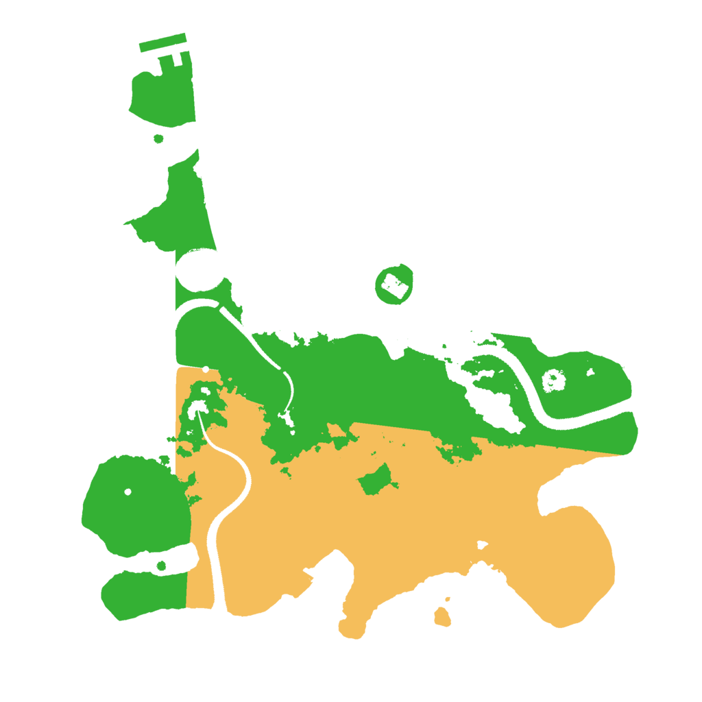 Biome Rust Map: Procedural Map, Size: 3000, Seed: 1510750125