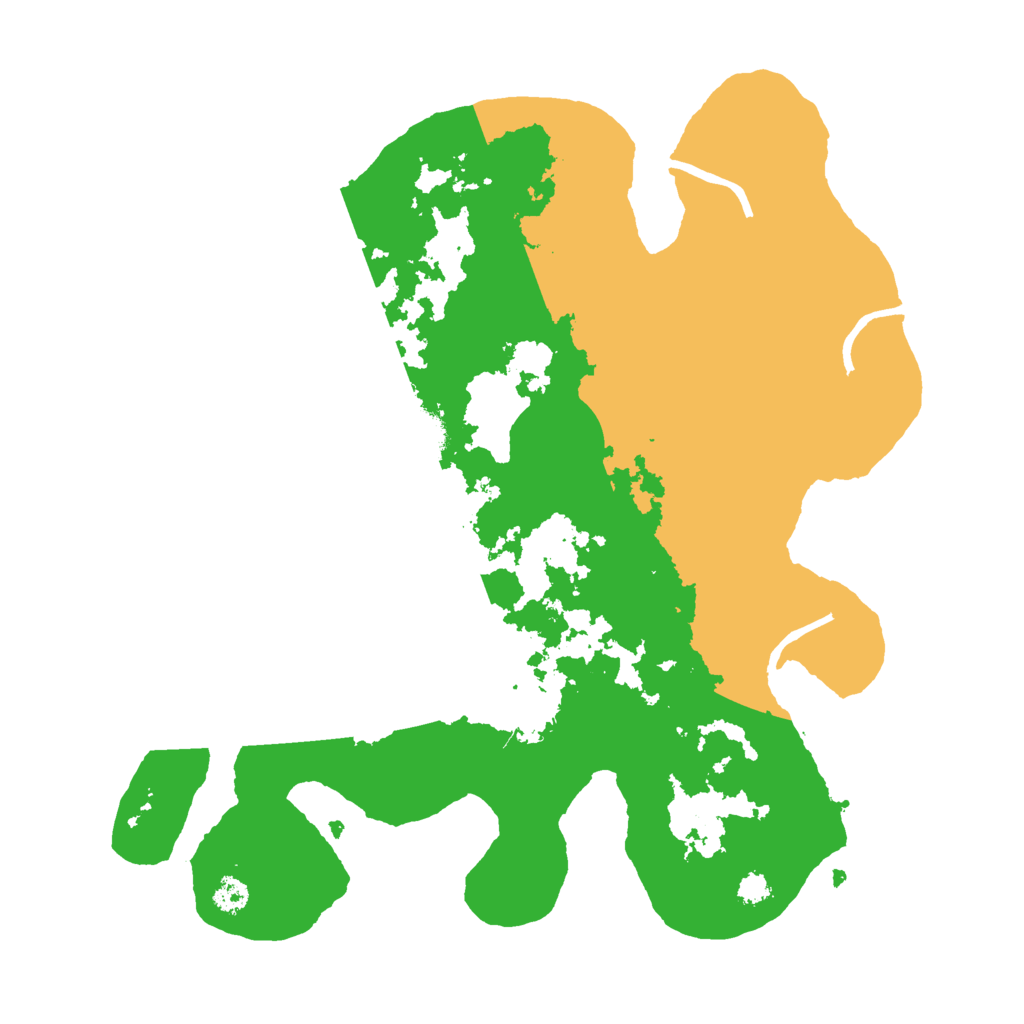 Biome Rust Map: Procedural Map, Size: 3000, Seed: 17139