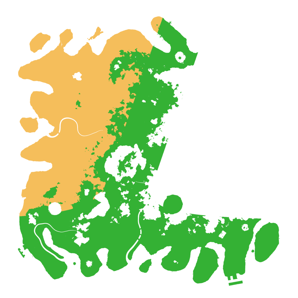 Biome Rust Map: Procedural Map, Size: 4300, Seed: 1780114652