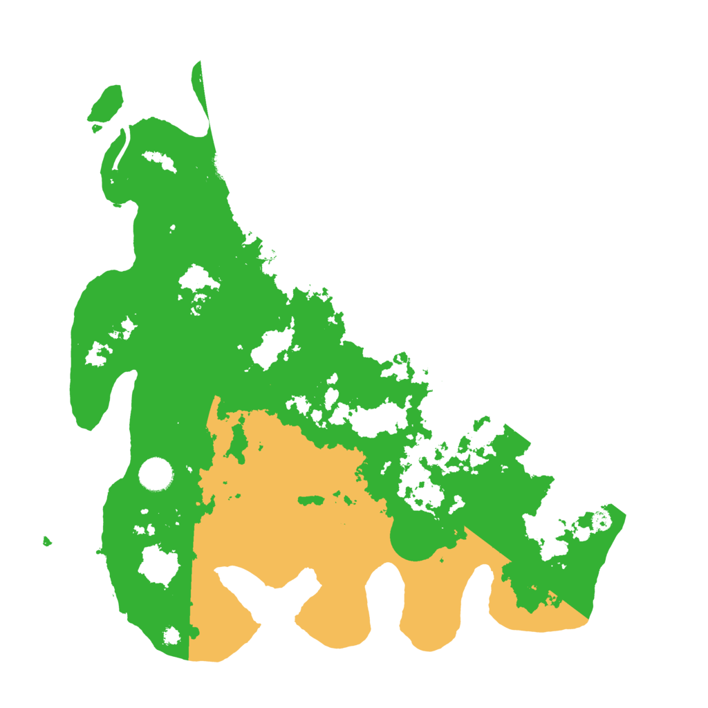 Biome Rust Map: Procedural Map, Size: 3700, Seed: 1756421769