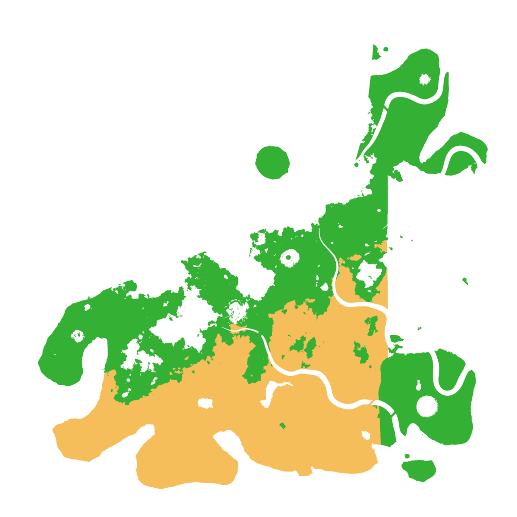 Biome Rust Map: Procedural Map, Size: 4300, Seed: 1916638533
