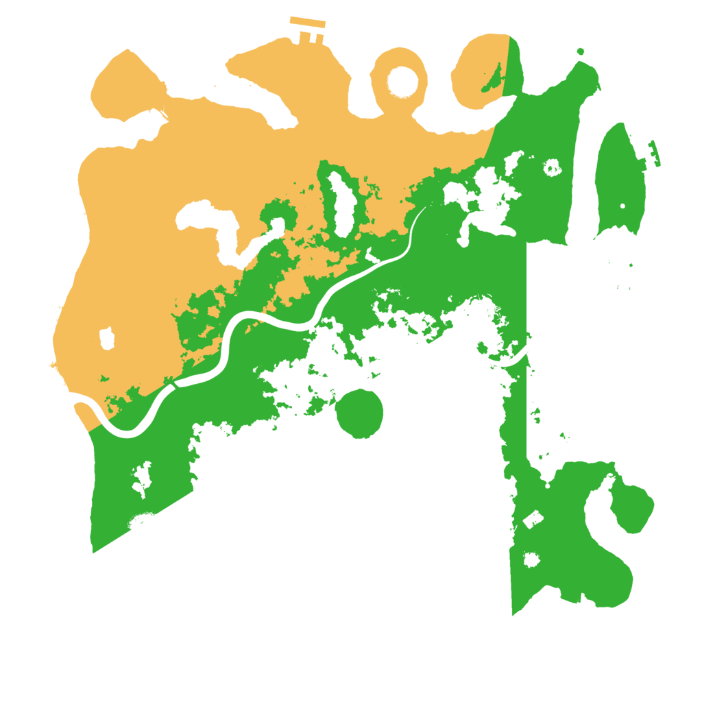 Biome Rust Map: Procedural Map, Size: 4000, Seed: 93444114