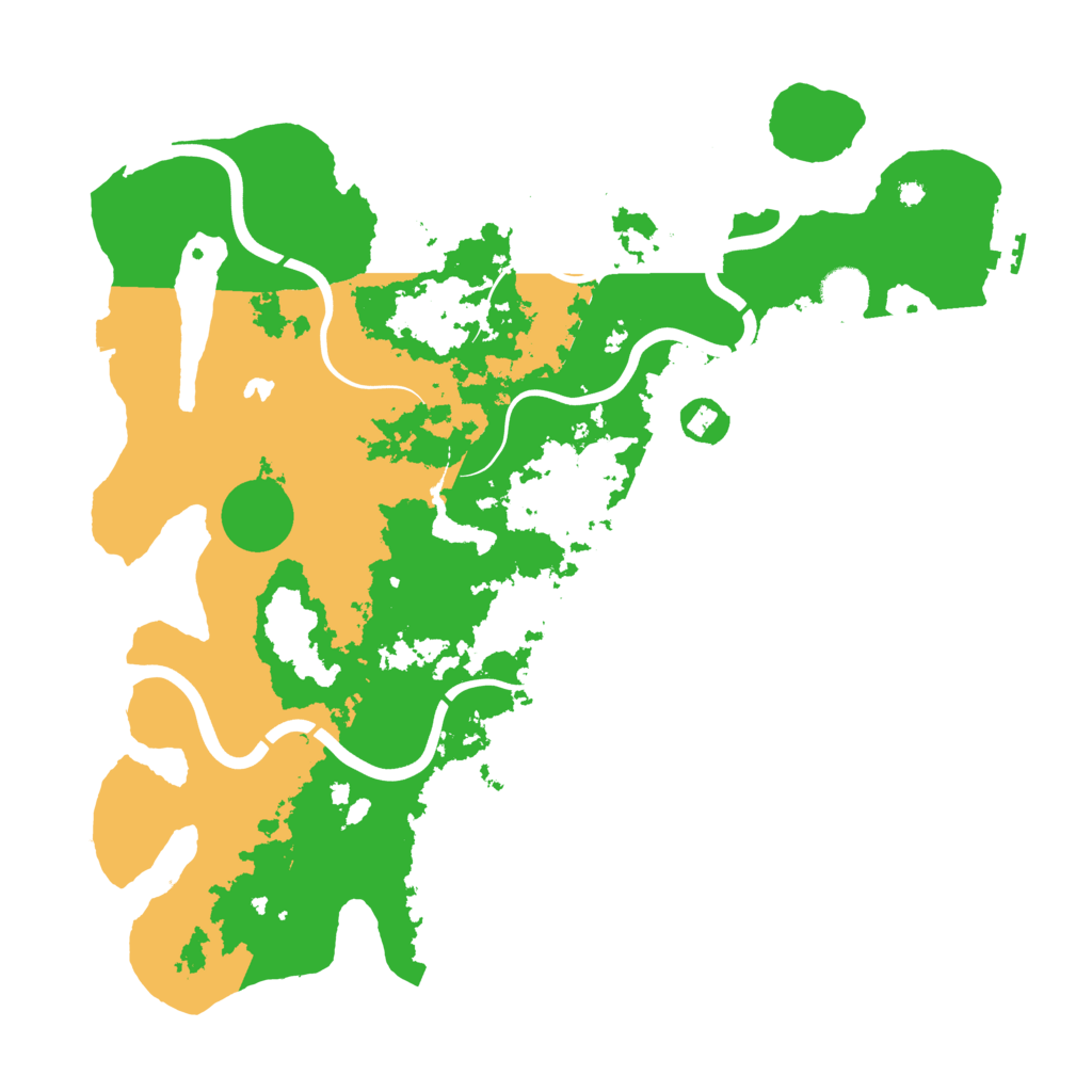 Biome Rust Map: Procedural Map, Size: 4000, Seed: 1332386160