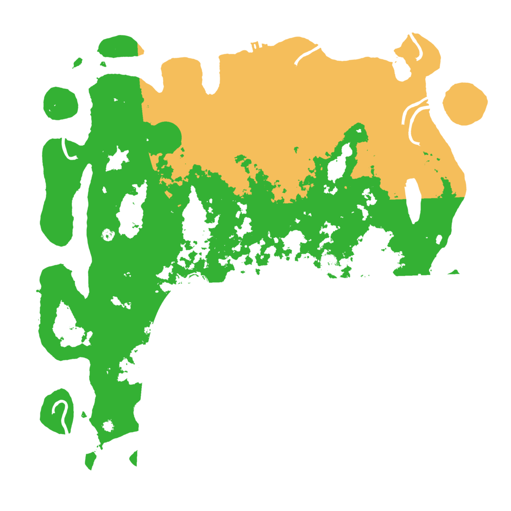 Biome Rust Map: Procedural Map, Size: 4250, Seed: 421544299