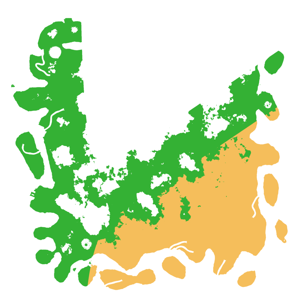 Biome Rust Map: Procedural Map, Size: 4500, Seed: 56863743