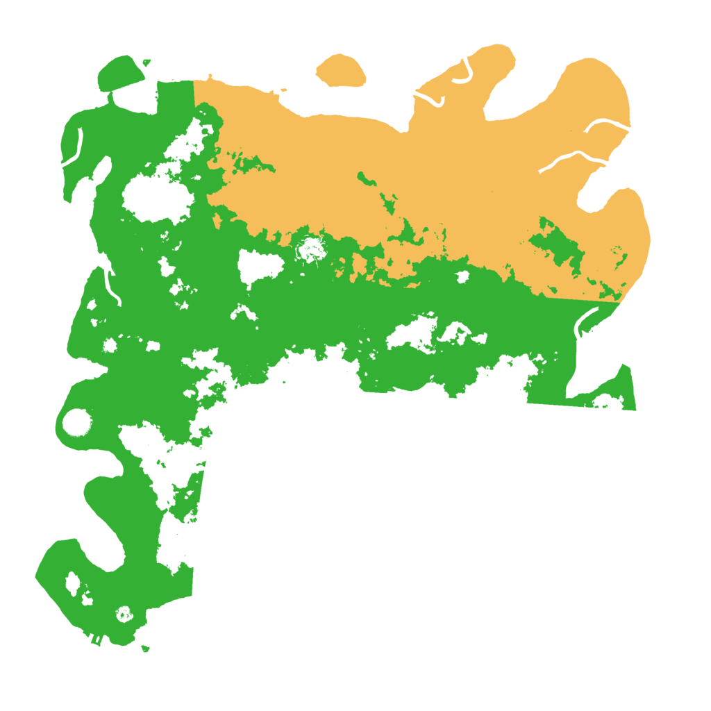 Biome Rust Map: Procedural Map, Size: 4500, Seed: 622149850