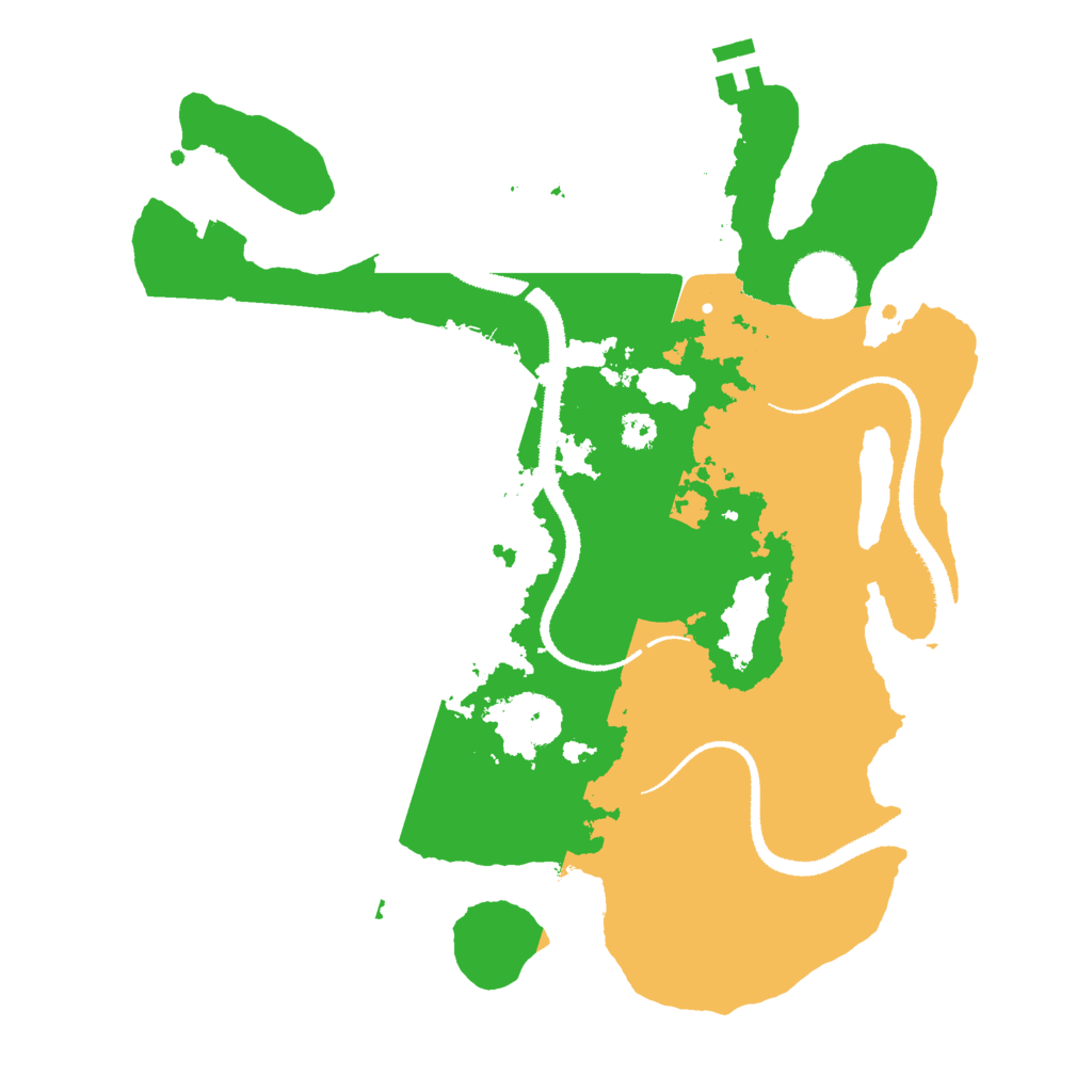 Biome Rust Map: Procedural Map, Size: 3000, Seed: 1910202209
