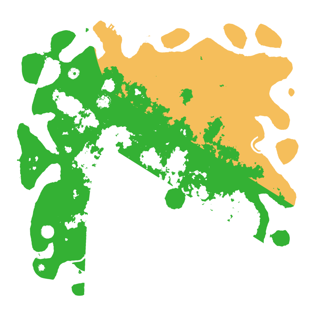 Biome Rust Map: Procedural Map, Size: 4300, Seed: 1332386120