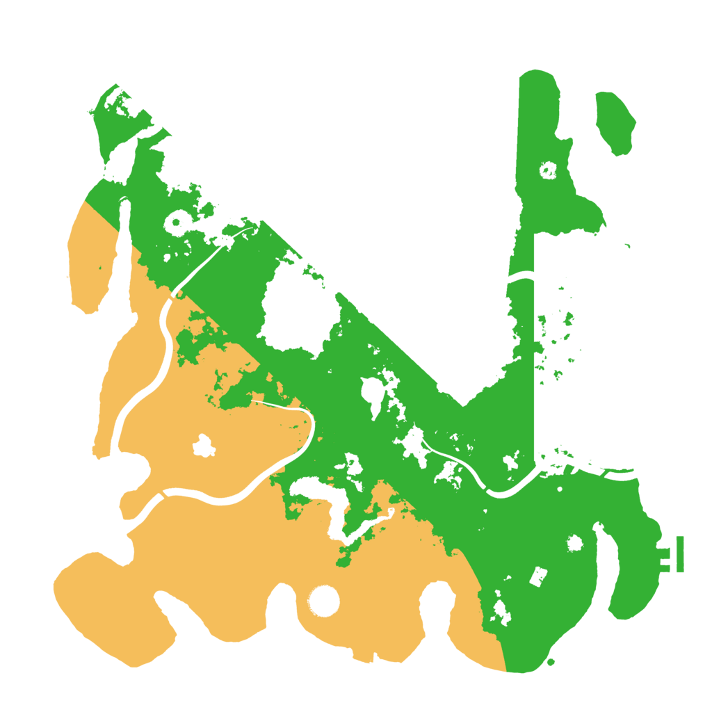 Biome Rust Map: Procedural Map, Size: 4000, Seed: 32783783