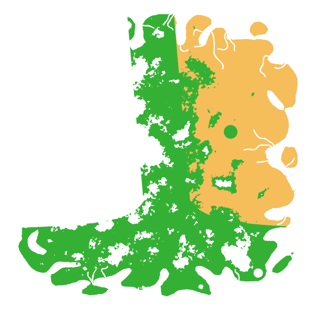 Biome Rust Map: Procedural Map, Size: 6000, Seed: 139172041