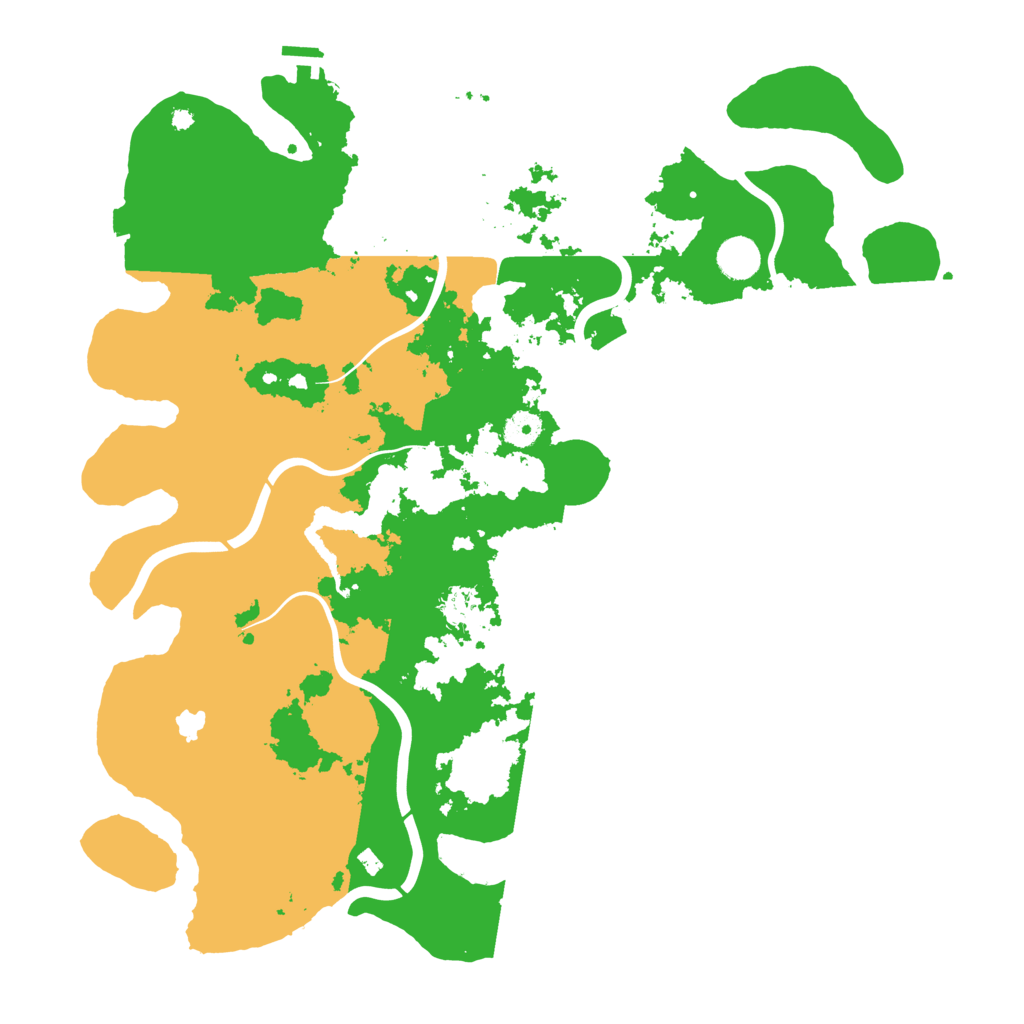 Biome Rust Map: Procedural Map, Size: 4300, Seed: 908067470