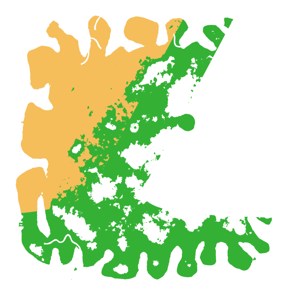 Biome Rust Map: Procedural Map, Size: 4800, Seed: 5555
