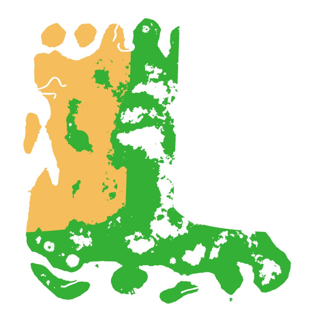 Biome Rust Map: Procedural Map, Size: 4500, Seed: 7113559