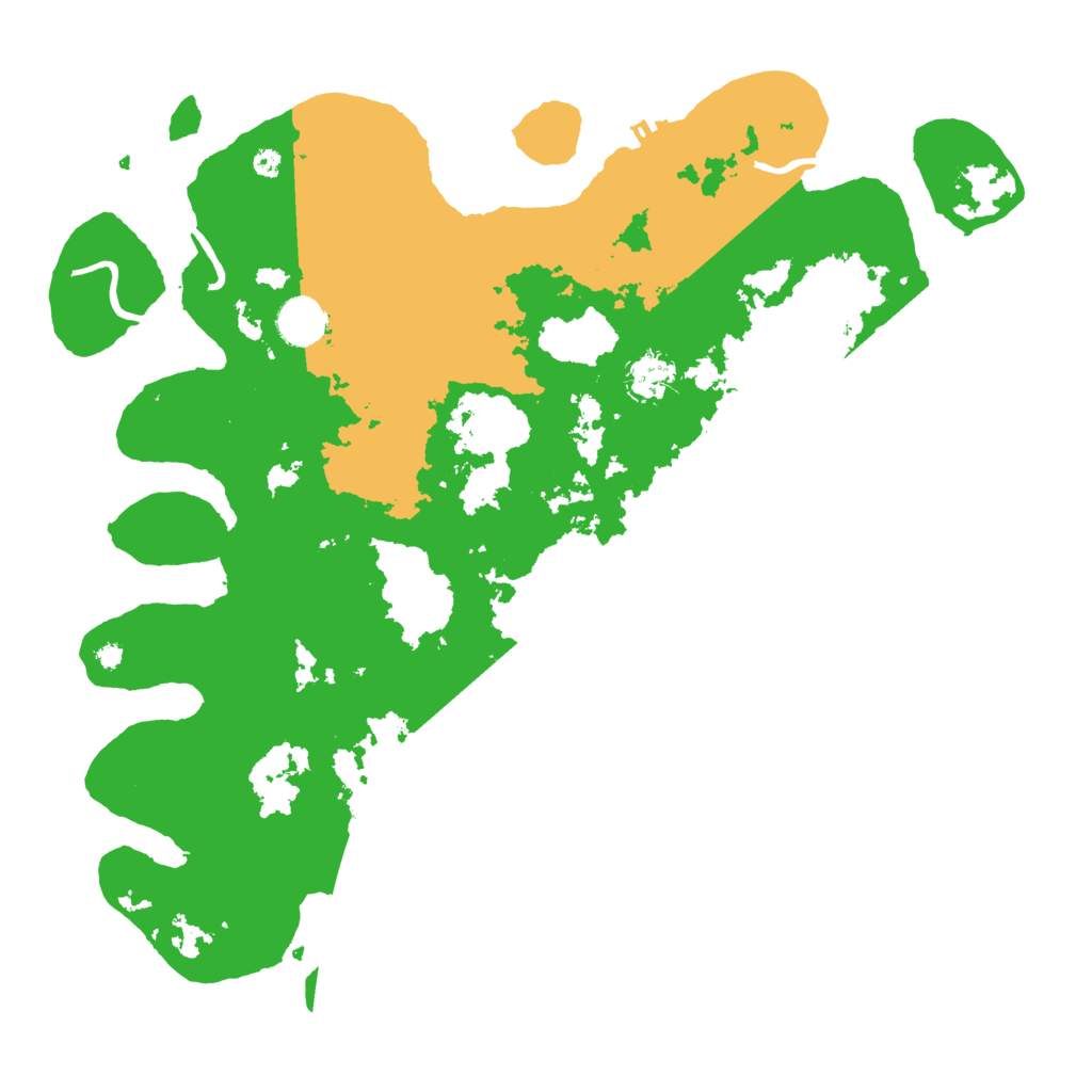 Biome Rust Map: Procedural Map, Size: 4000, Seed: 9424