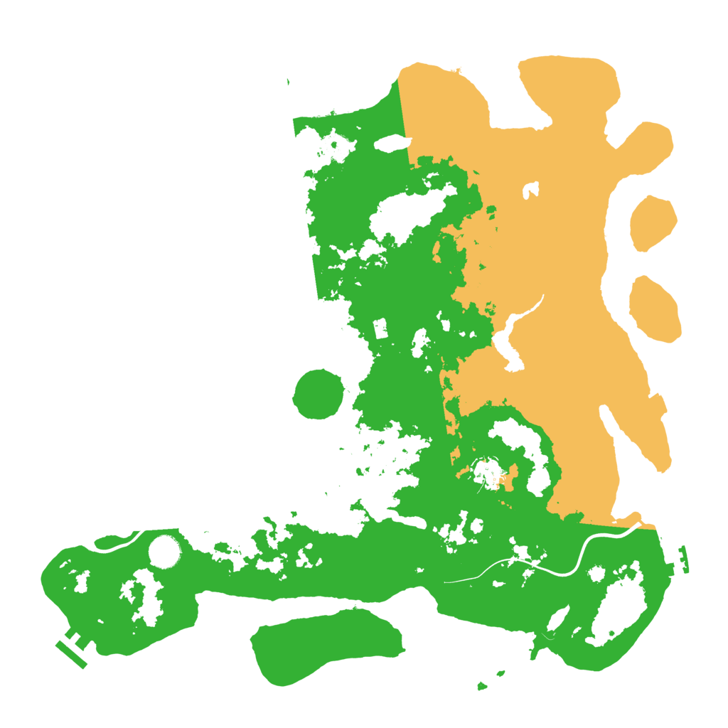 Biome Rust Map: Procedural Map, Size: 4000, Seed: 629515359