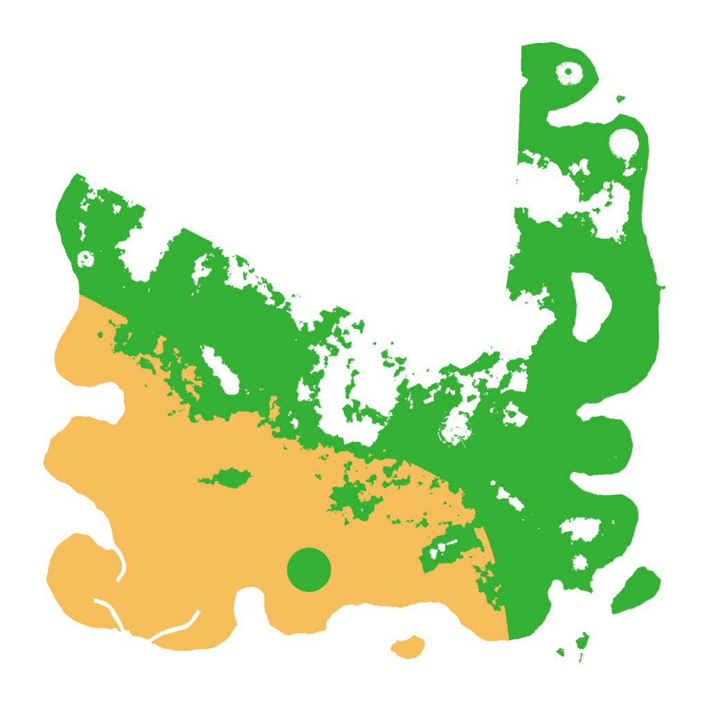 Biome Rust Map: Procedural Map, Size: 4250, Seed: 514669758