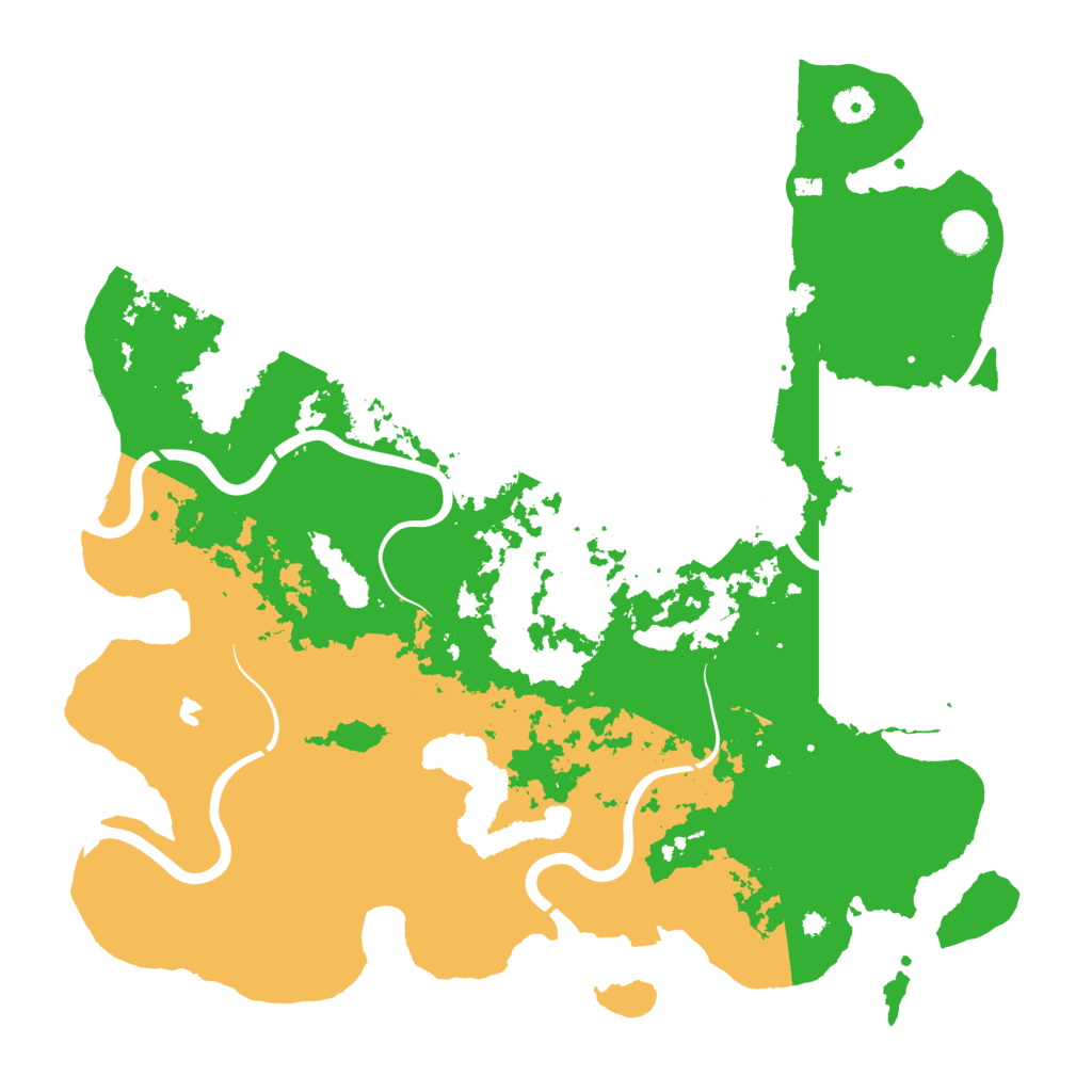 Biome Rust Map: Procedural Map, Size: 4250, Seed: 514669758