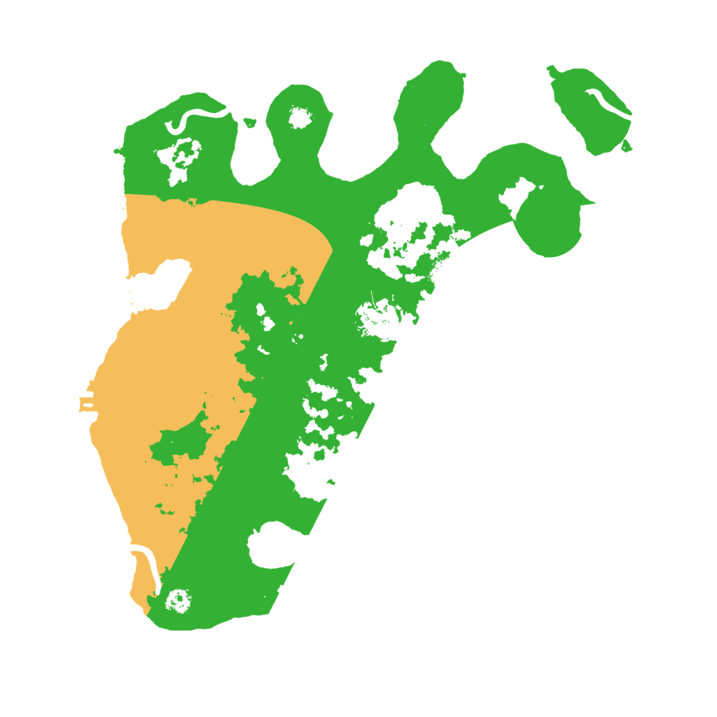 Biome Rust Map: Procedural Map, Size: 3000, Seed: 1137239298