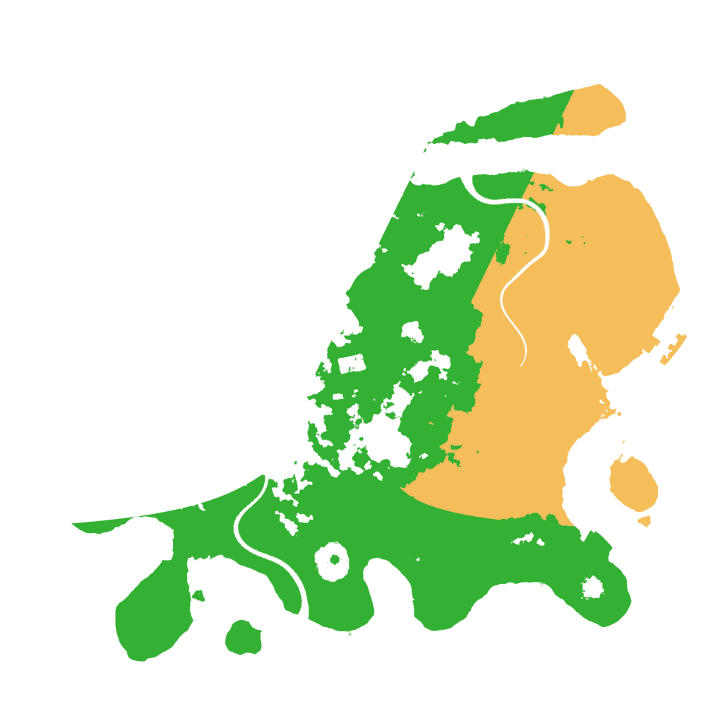 Biome Rust Map: Procedural Map, Size: 3000, Seed: 26227