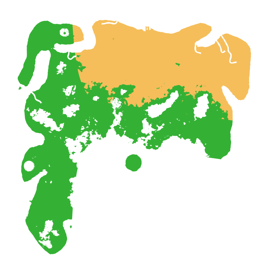 Biome Rust Map: Procedural Map, Size: 4500, Seed: 214703408