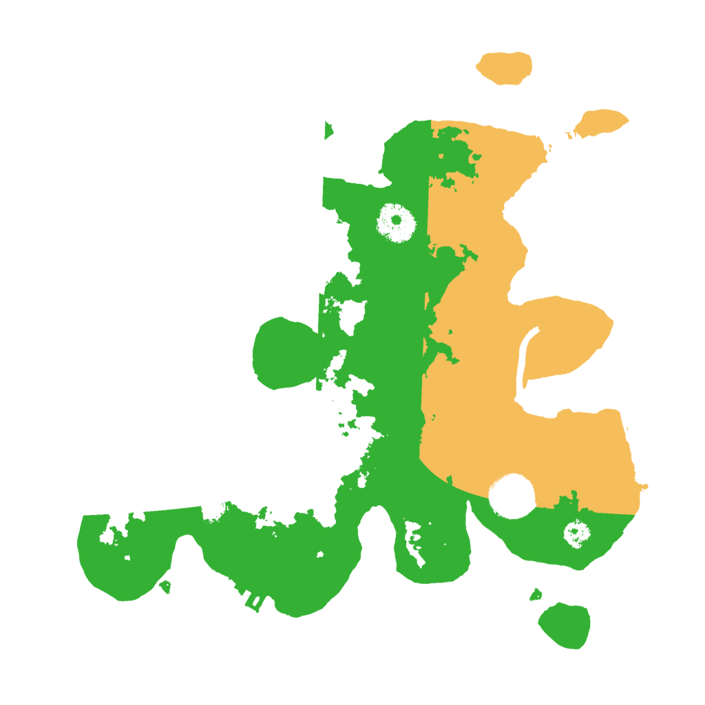 Biome Rust Map: Procedural Map, Size: 2800, Seed: 108289896
