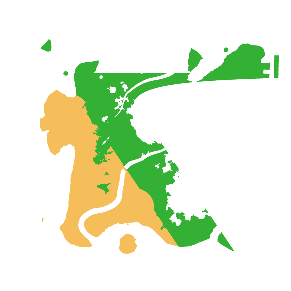Biome Rust Map: Procedural Map, Size: 2550, Seed: 565