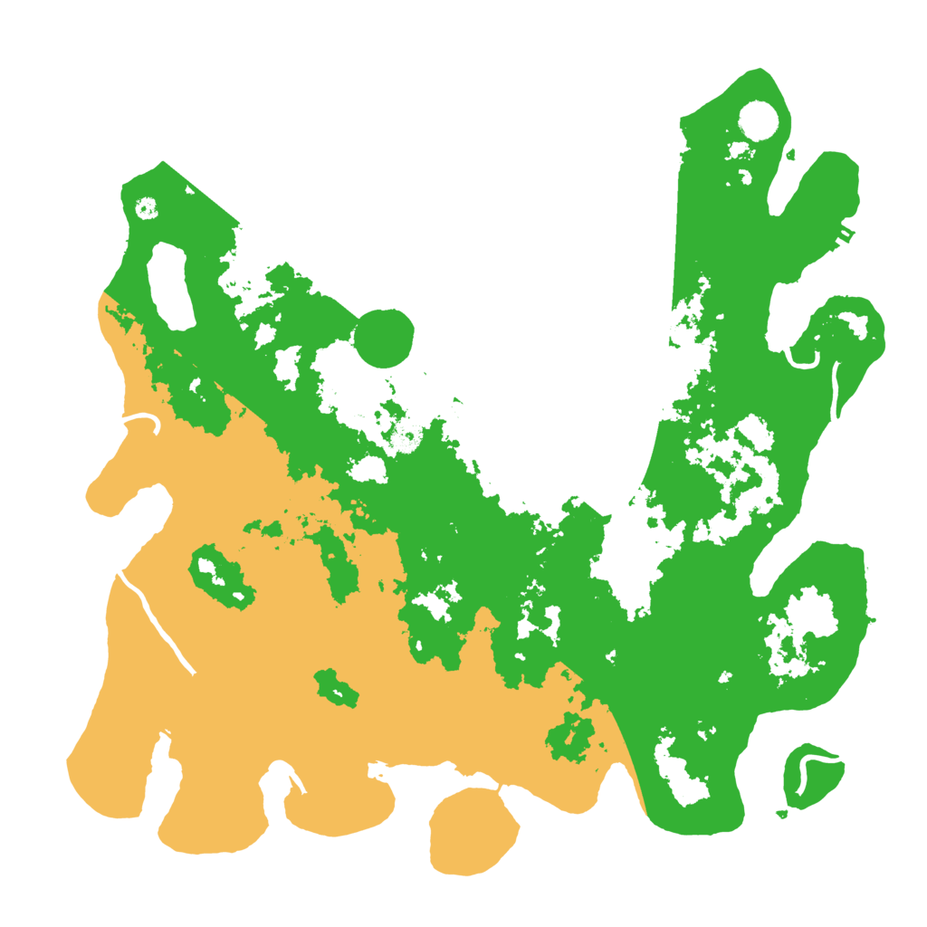 Biome Rust Map: Procedural Map, Size: 4250, Seed: 100001