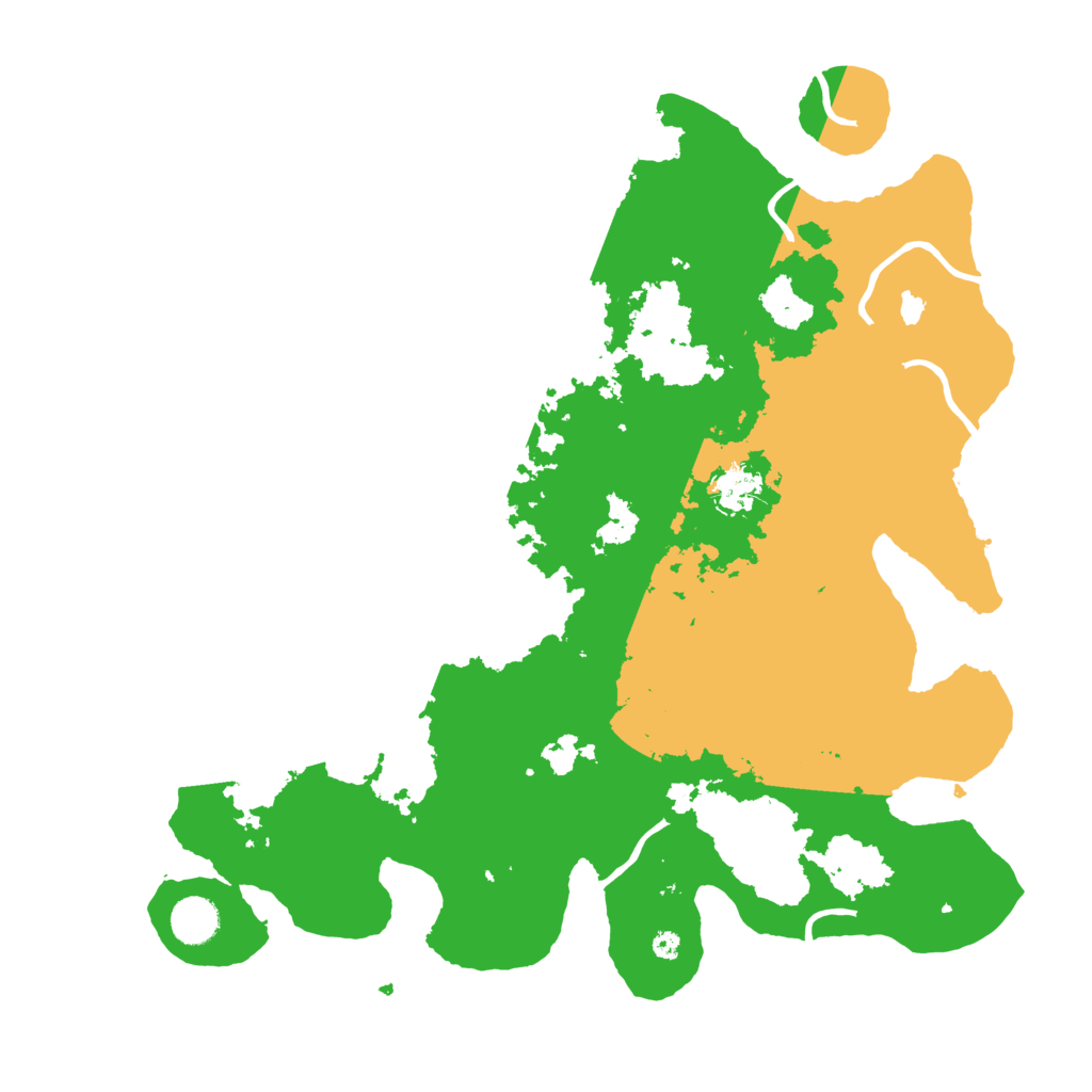 Biome Rust Map: Procedural Map, Size: 4000, Seed: 2124964970