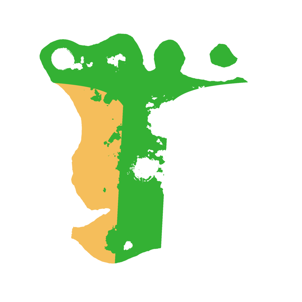 Biome Rust Map: Barren, Size: 2500, Seed: 2342234