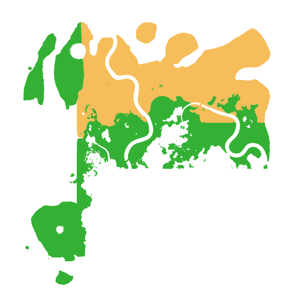 Biome Rust Map: Procedural Map, Size: 3500, Seed: 1442978094