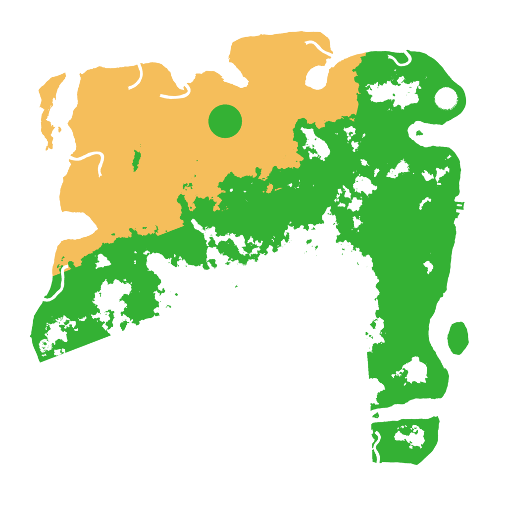 Biome Rust Map: Procedural Map, Size: 4000, Seed: 1887242102
