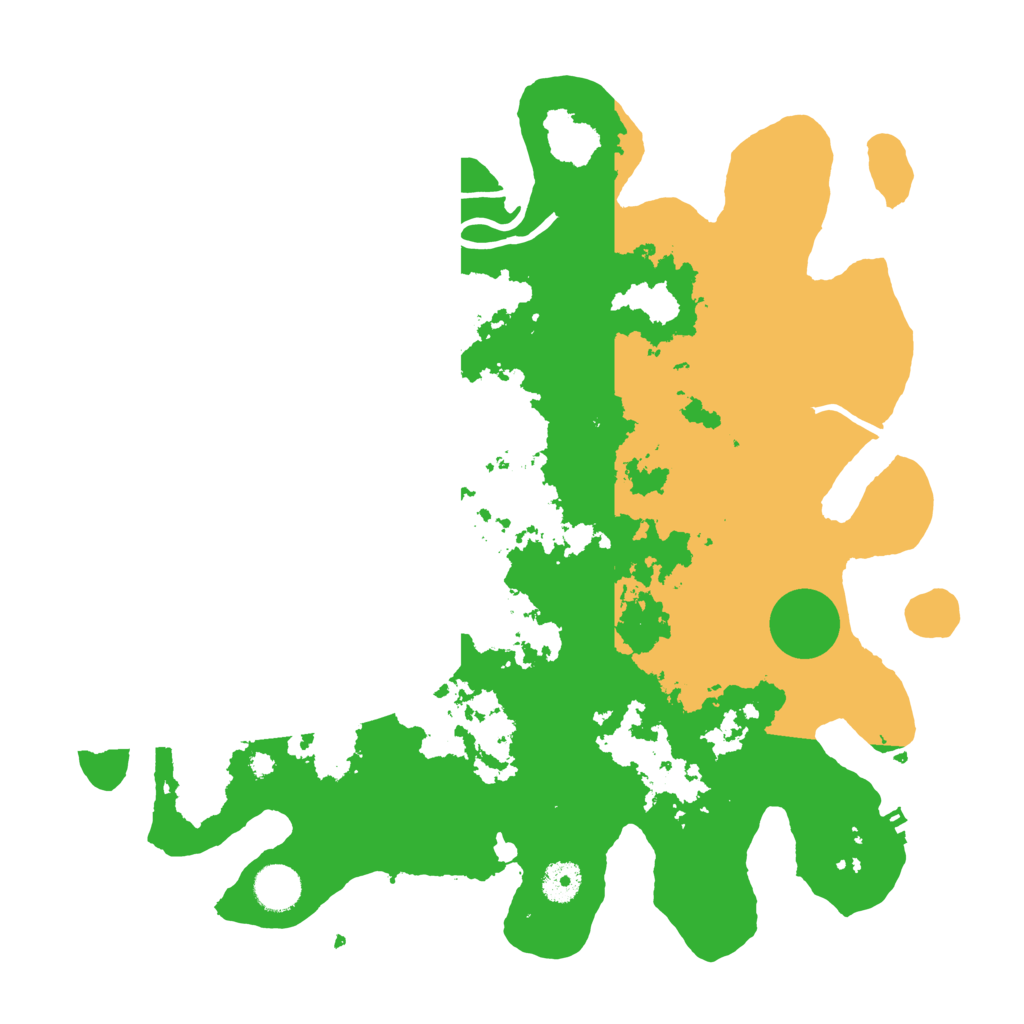 Biome Rust Map: Procedural Map, Size: 3850, Seed: 346143