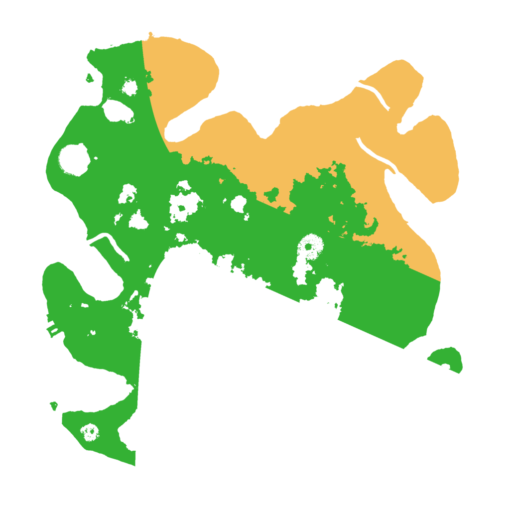 Biome Rust Map: Procedural Map, Size: 3000, Seed: 1697968440