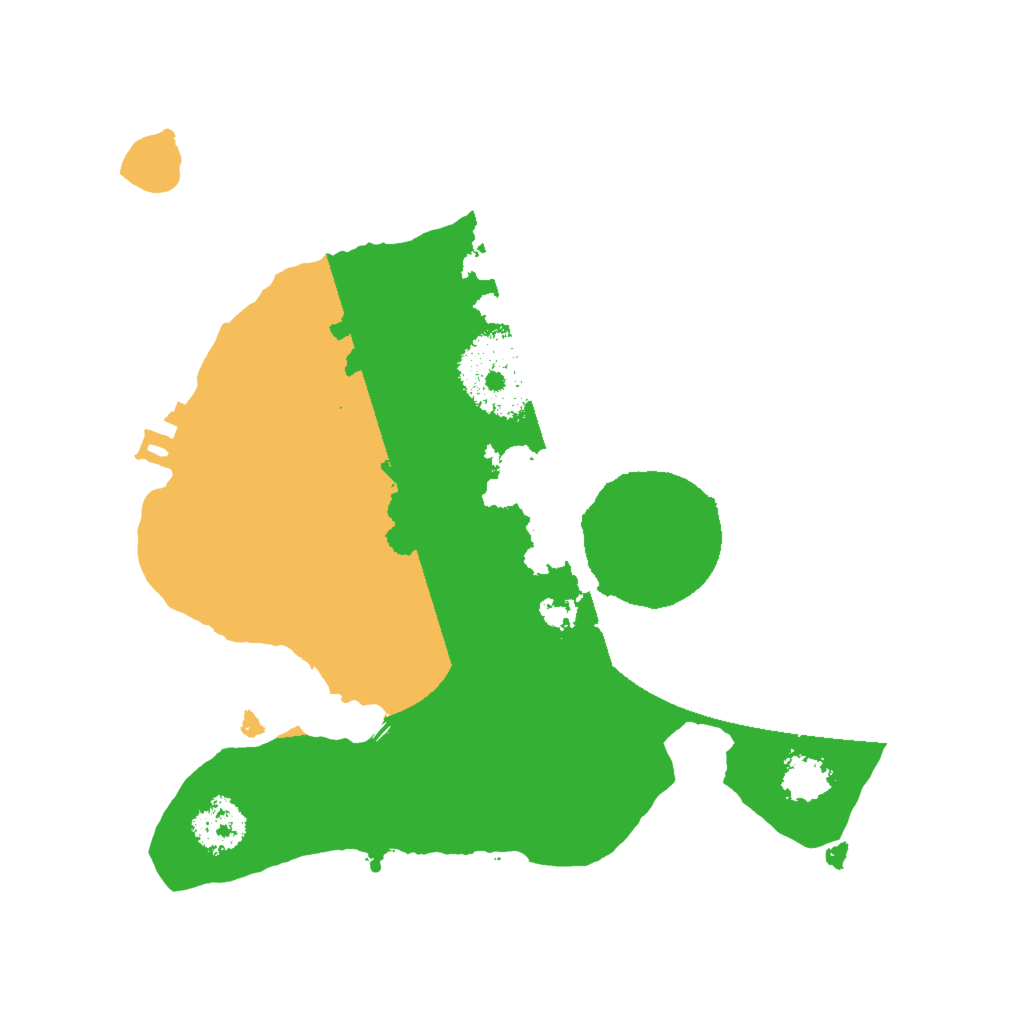 Biome Rust Map: Procedural Map, Size: 2000, Seed: 751123206
