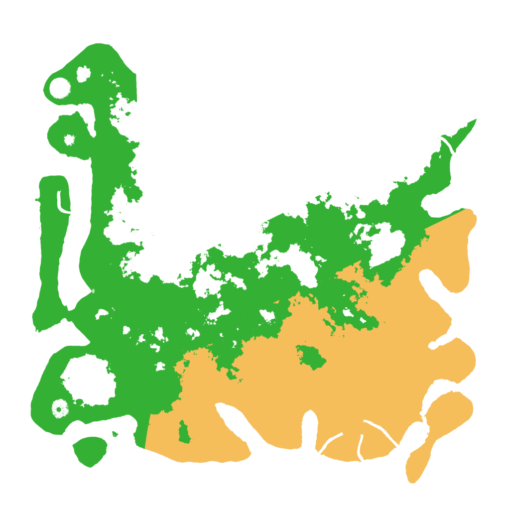 Biome Rust Map: Procedural Map, Size: 4300, Seed: 229304251