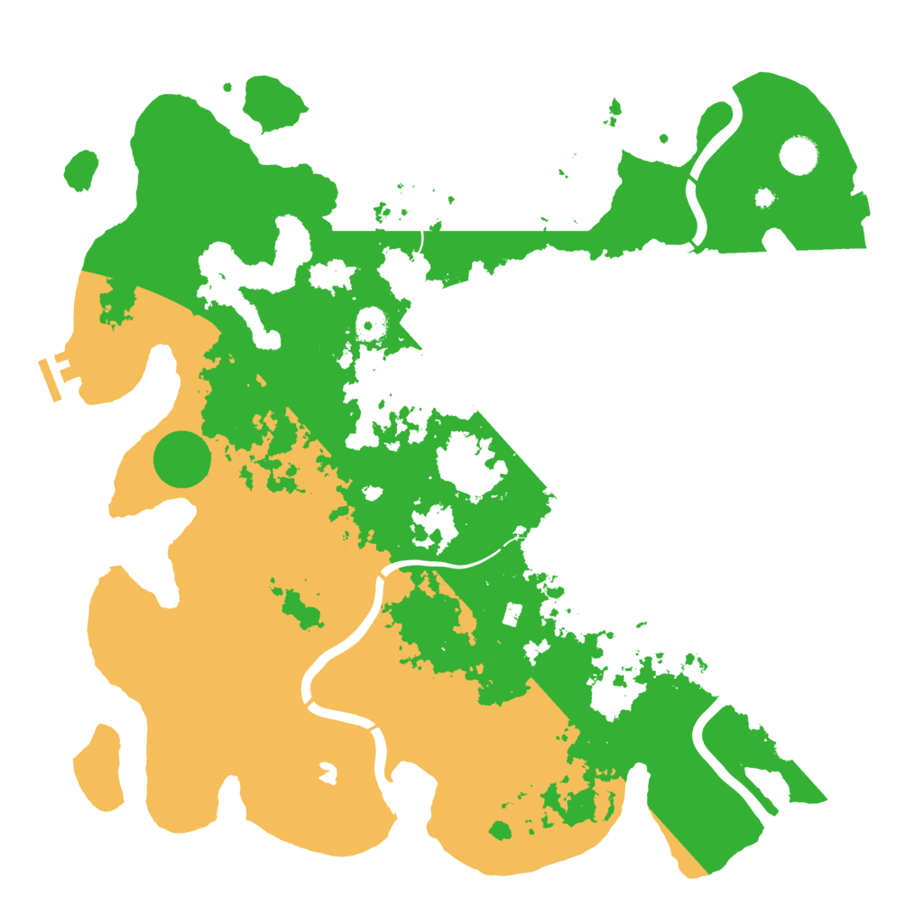 Biome Rust Map: Procedural Map, Size: 4250, Seed: 1105334554